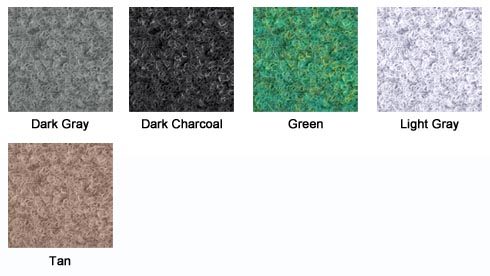 CarpetTek Interlocking Carpet Tiles Color Chart