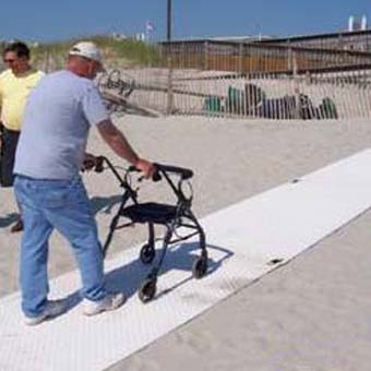 Temporary Roadway Walking