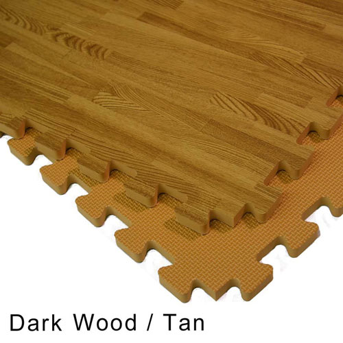 Wood Grain Foam Tiles Reversible4