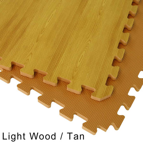 Wood Grain Foam Tiles Reversible2