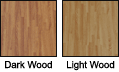 Wood Grain Foam Mats Color Chart